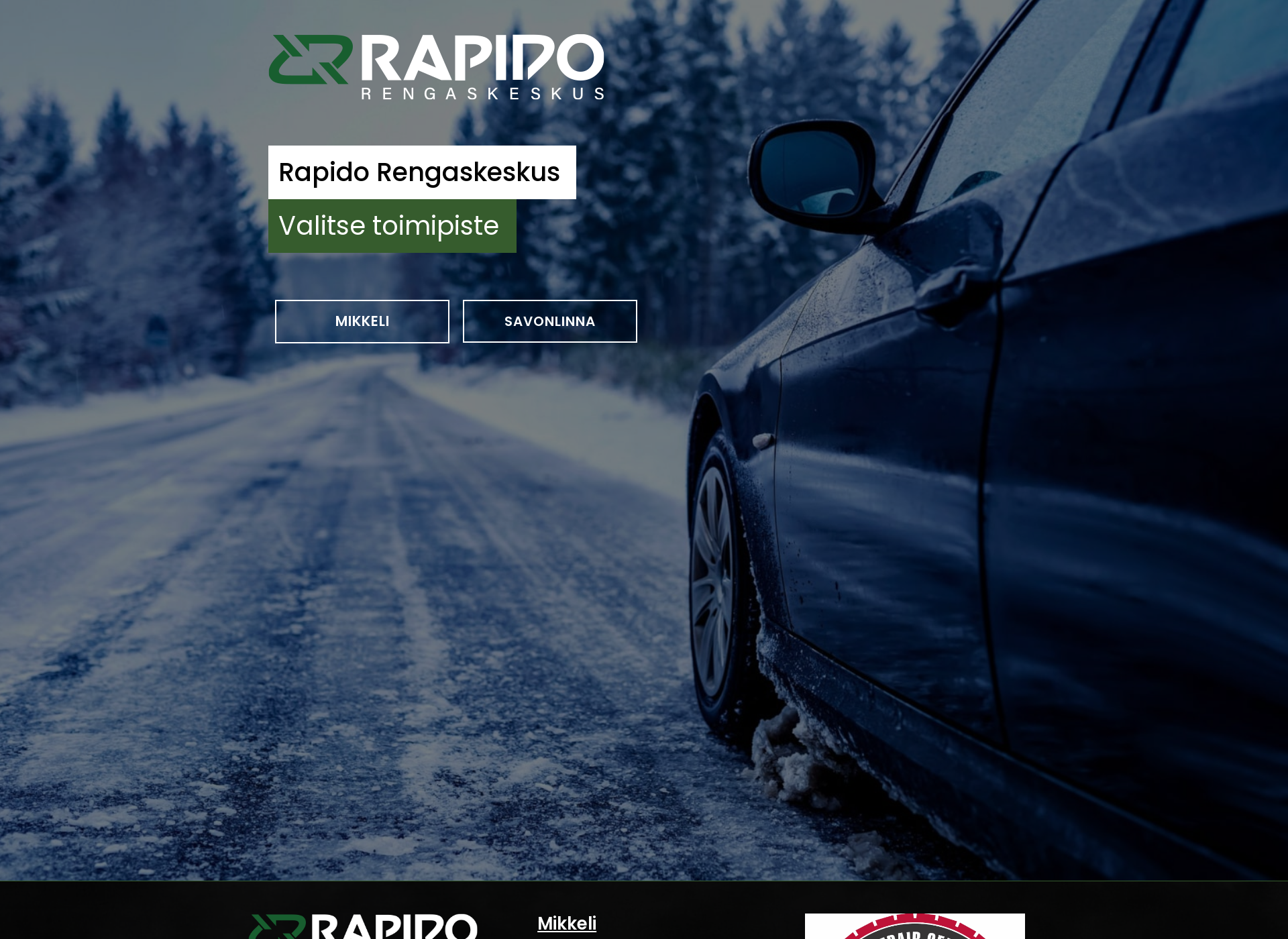 Screenshot for rapidorengaskeskus.fi