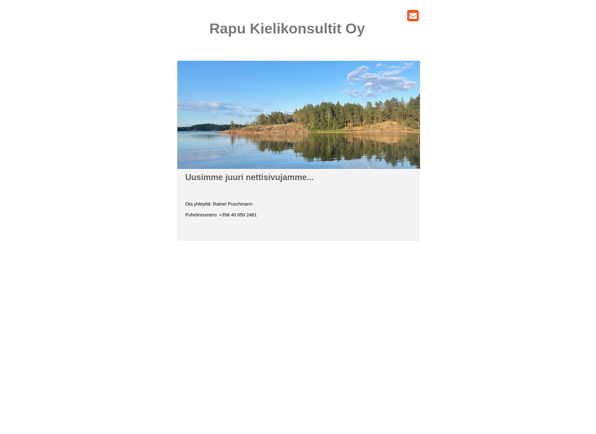 Screenshot for raputeam.fi