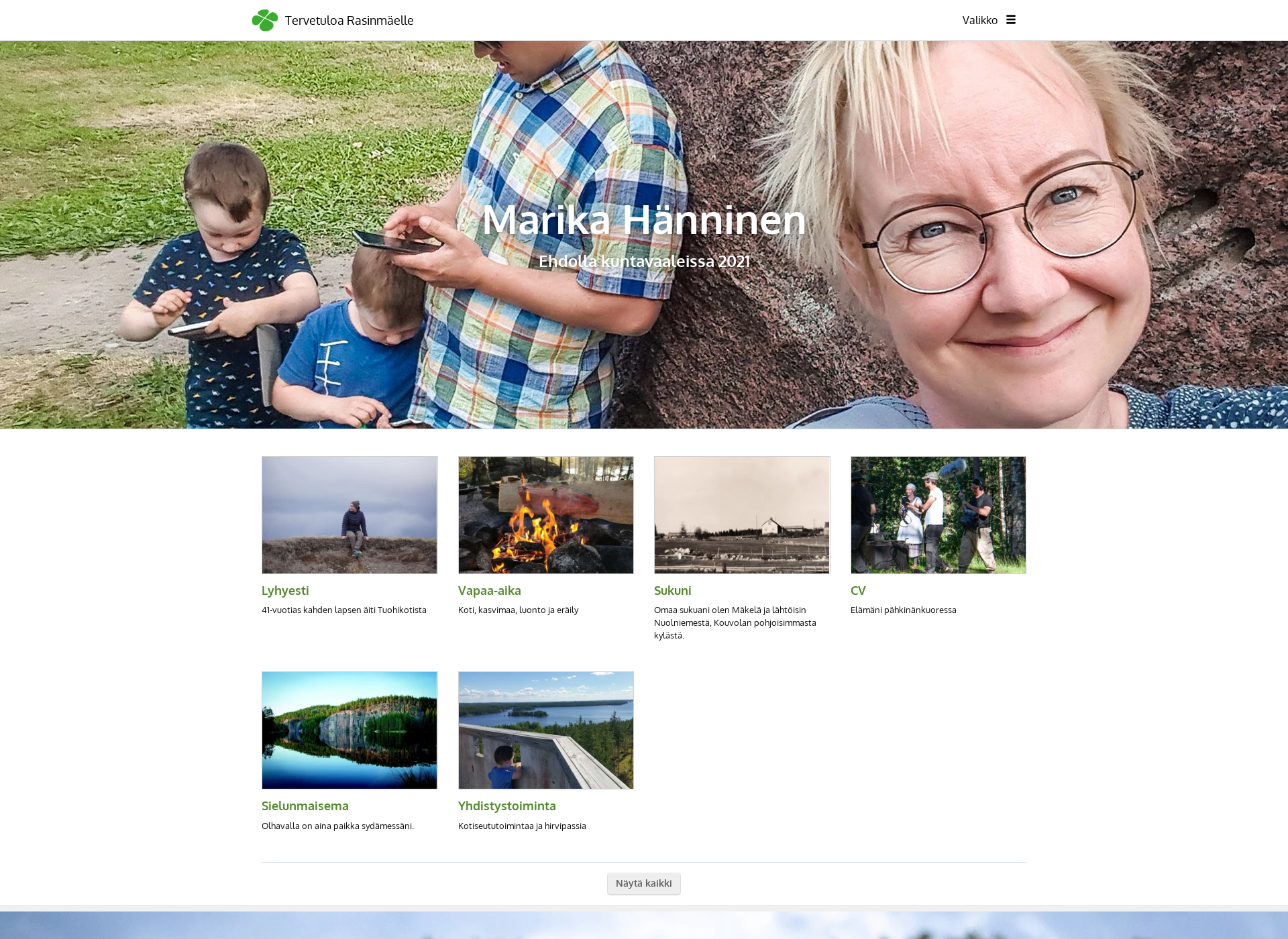 Screenshot for rasinmaki.fi