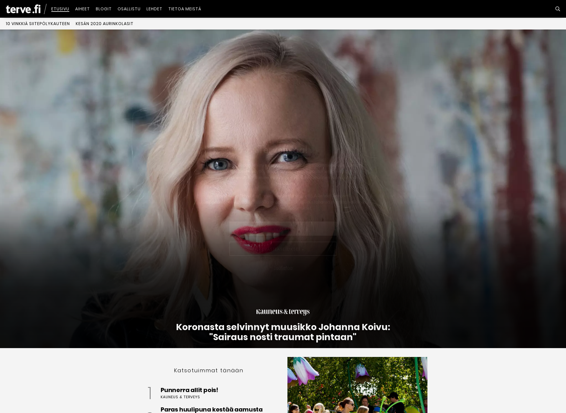 Screenshot for rasvahappoklinikka.fi