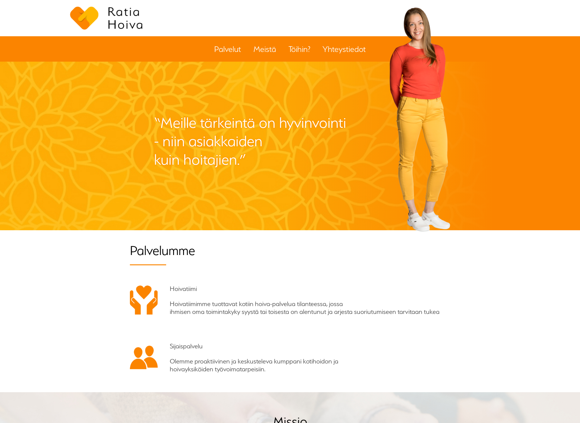 Screenshot for ratiahoiva.fi