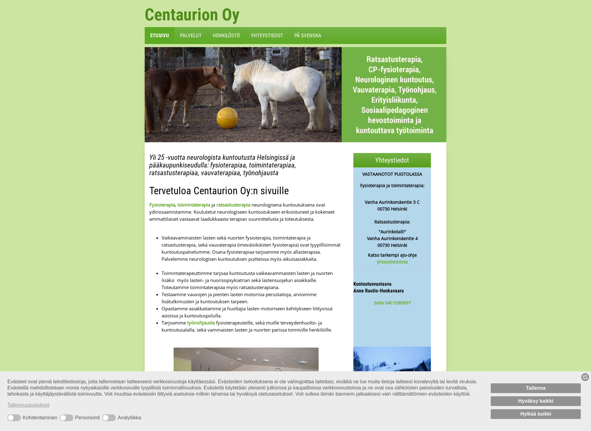 Screenshot for ratsastusterapiakuntoutus.fi