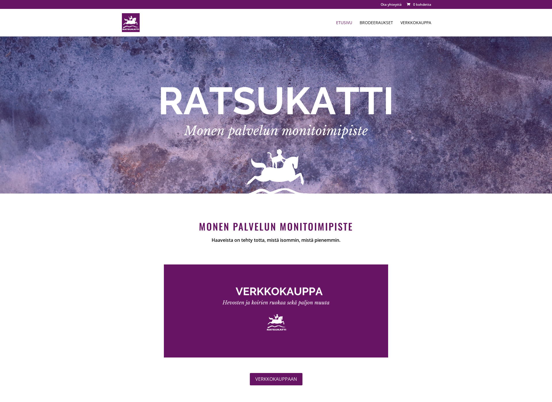 Screenshot for ratsukatti.fi