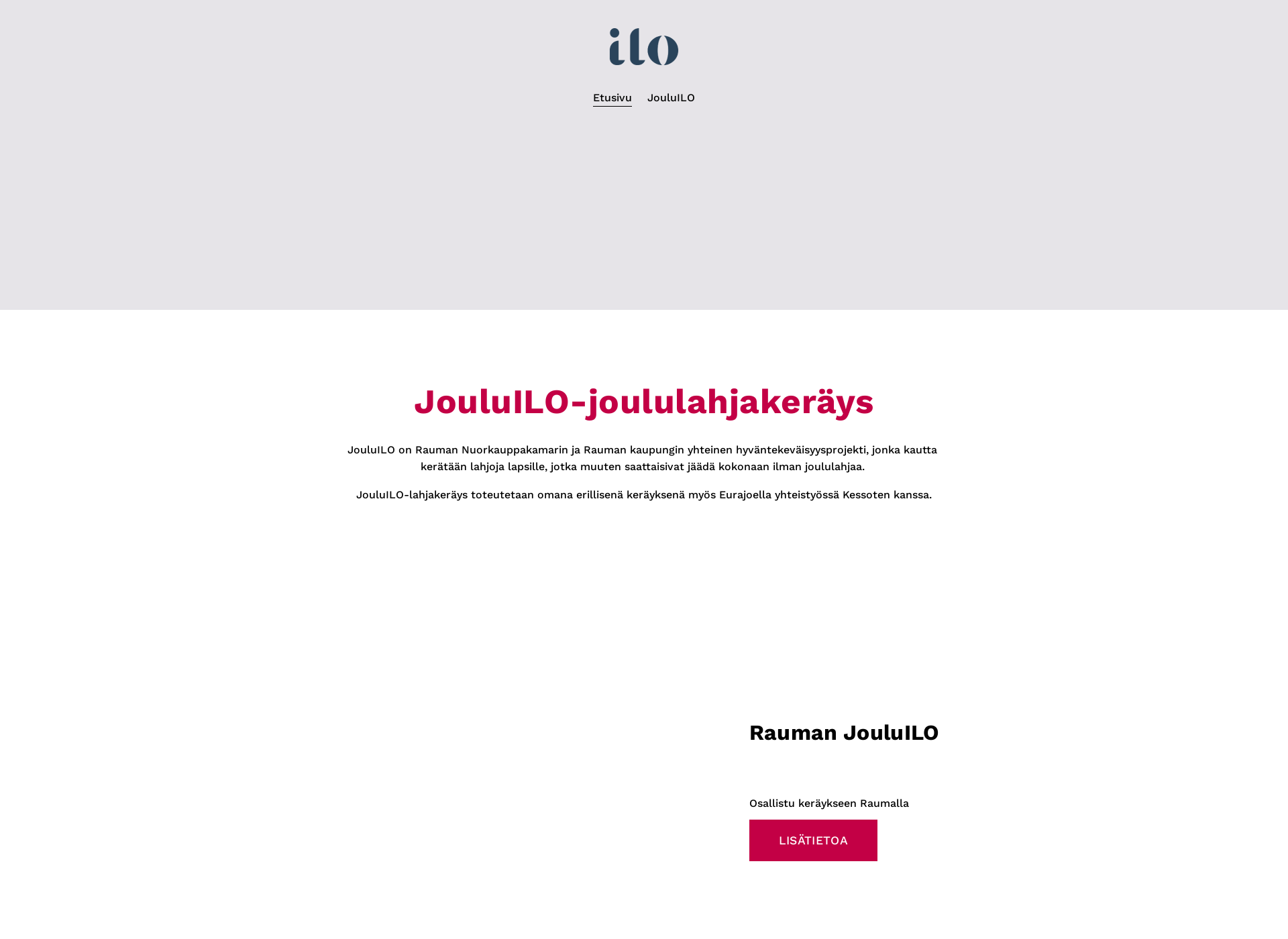 Screenshot for raumanilo.fi