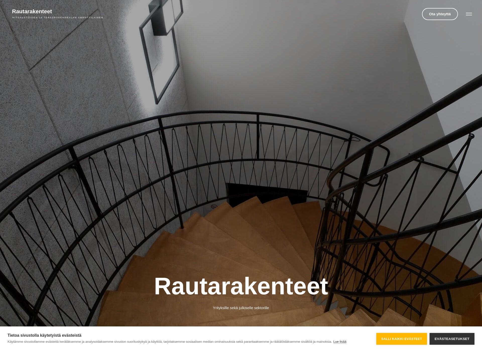 Screenshot for rautarakenteet.fi