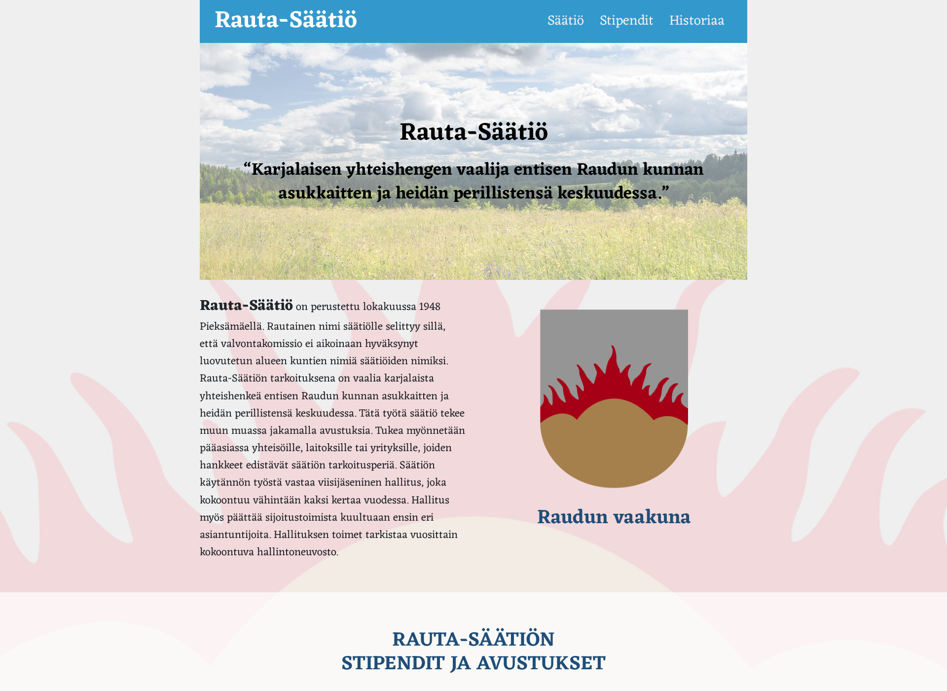 Screenshot for rautasaatio.fi
