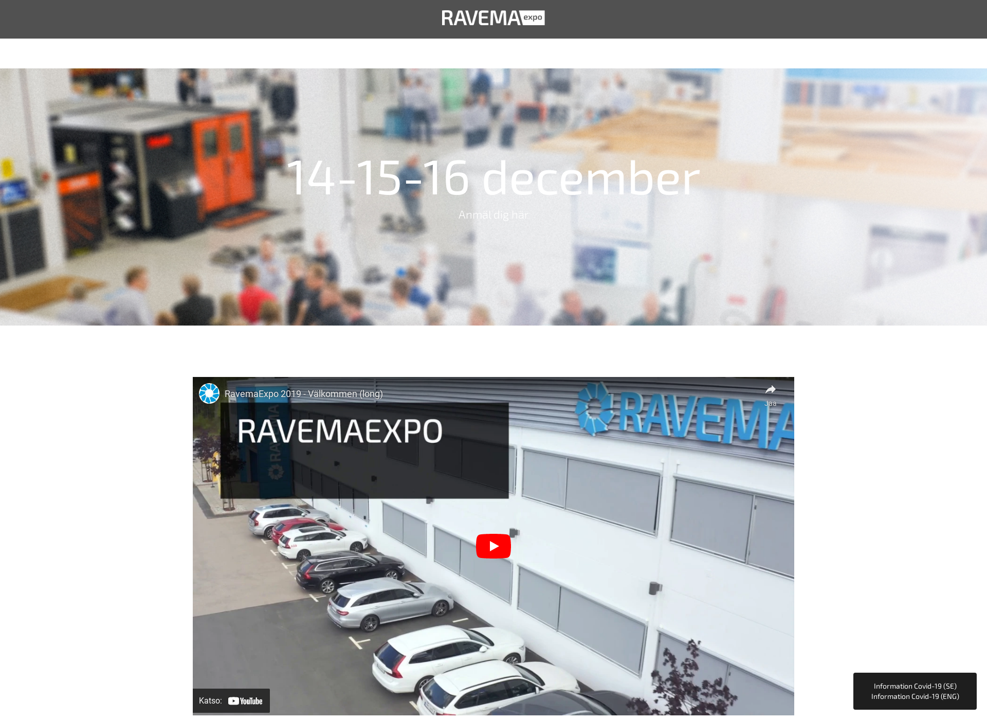 Screenshot for ravemaexpo.fi