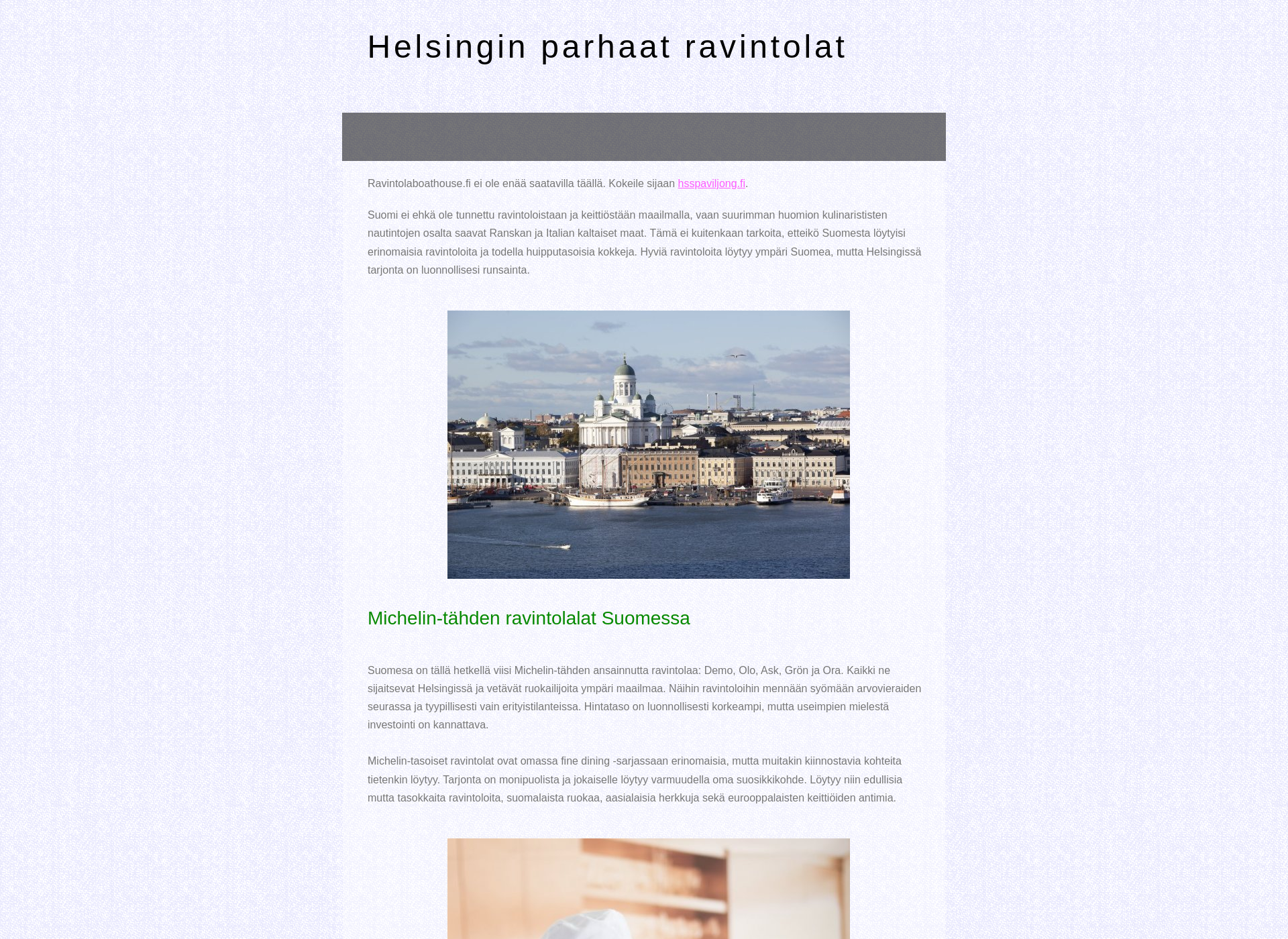 Screenshot for ravintolaboathouse.fi