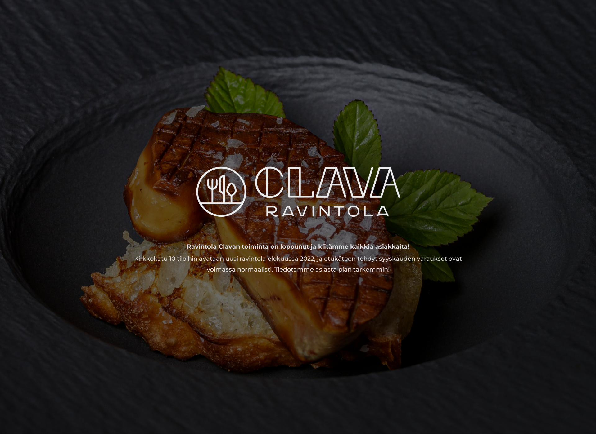 Screenshot for ravintolaclava.fi