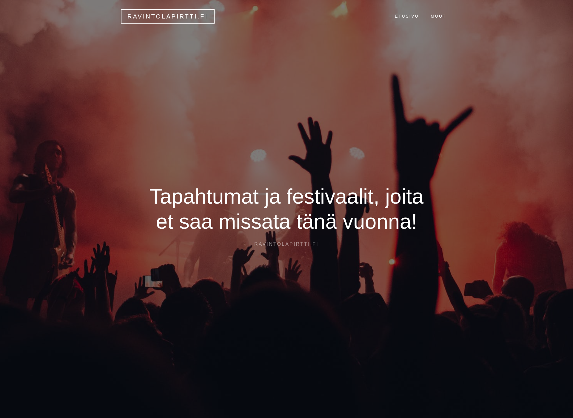 Screenshot for ravintolapirtti.fi