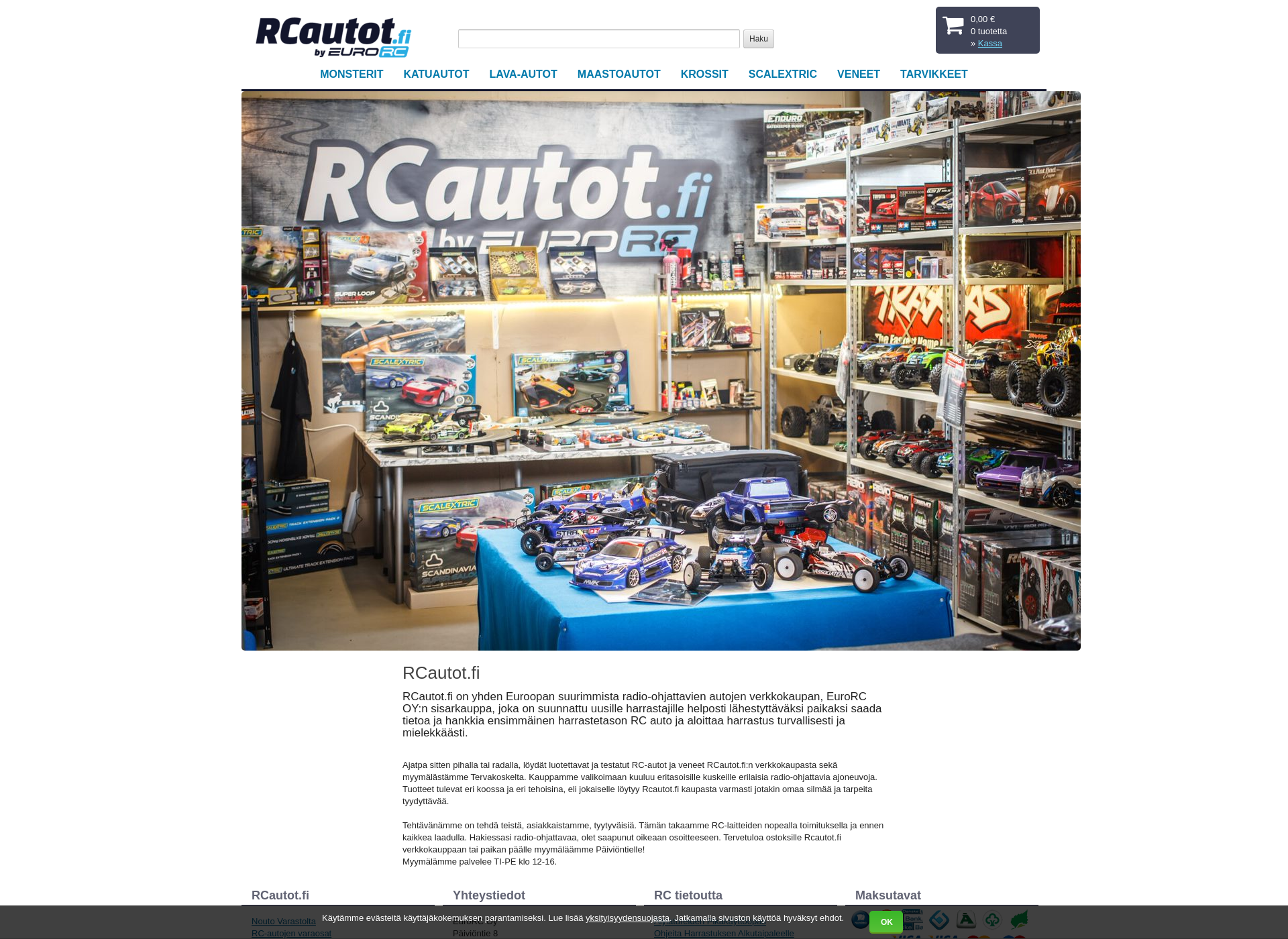 Screenshot for rcautot.fi