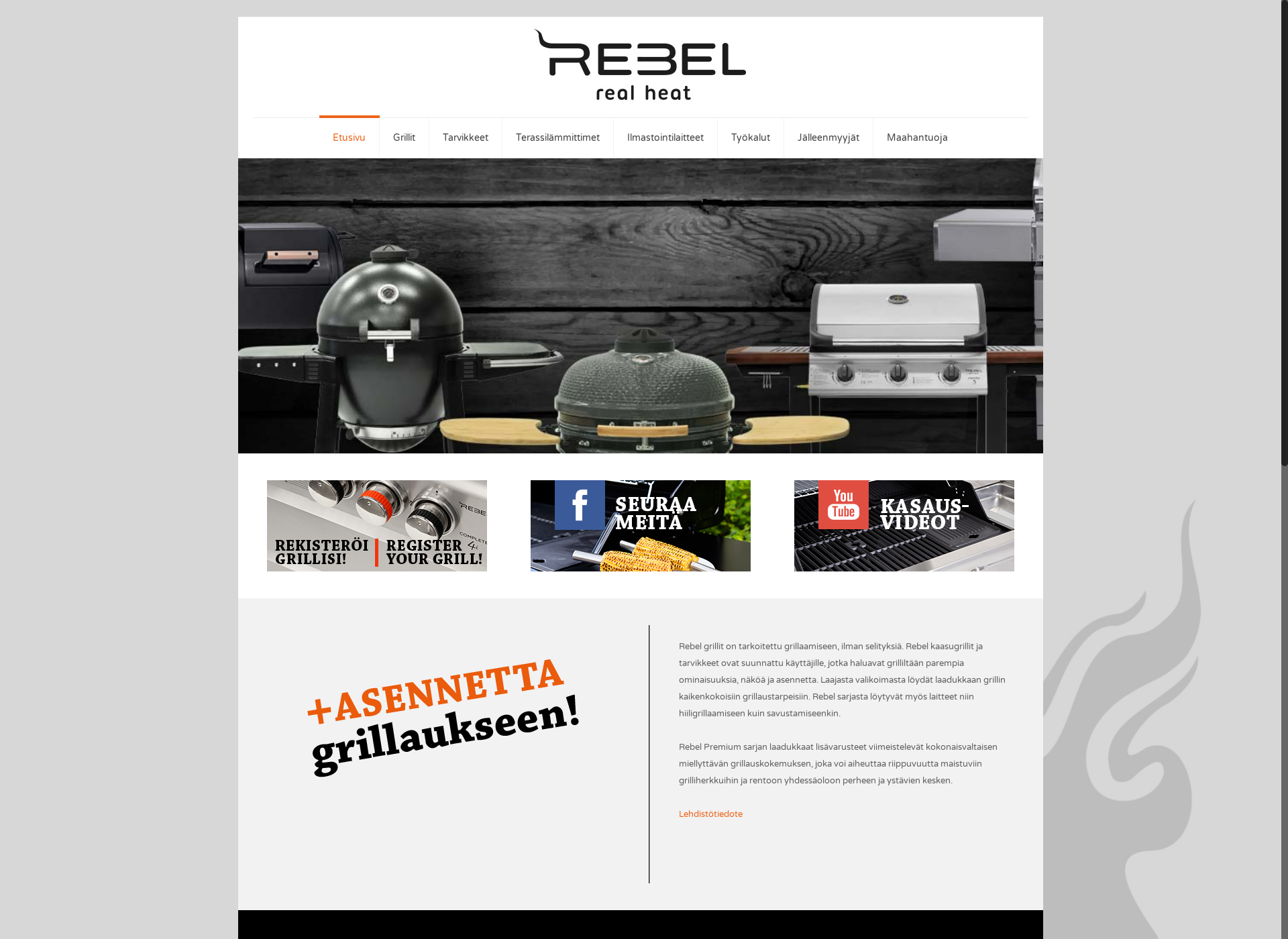 Screenshot for rebel.fi