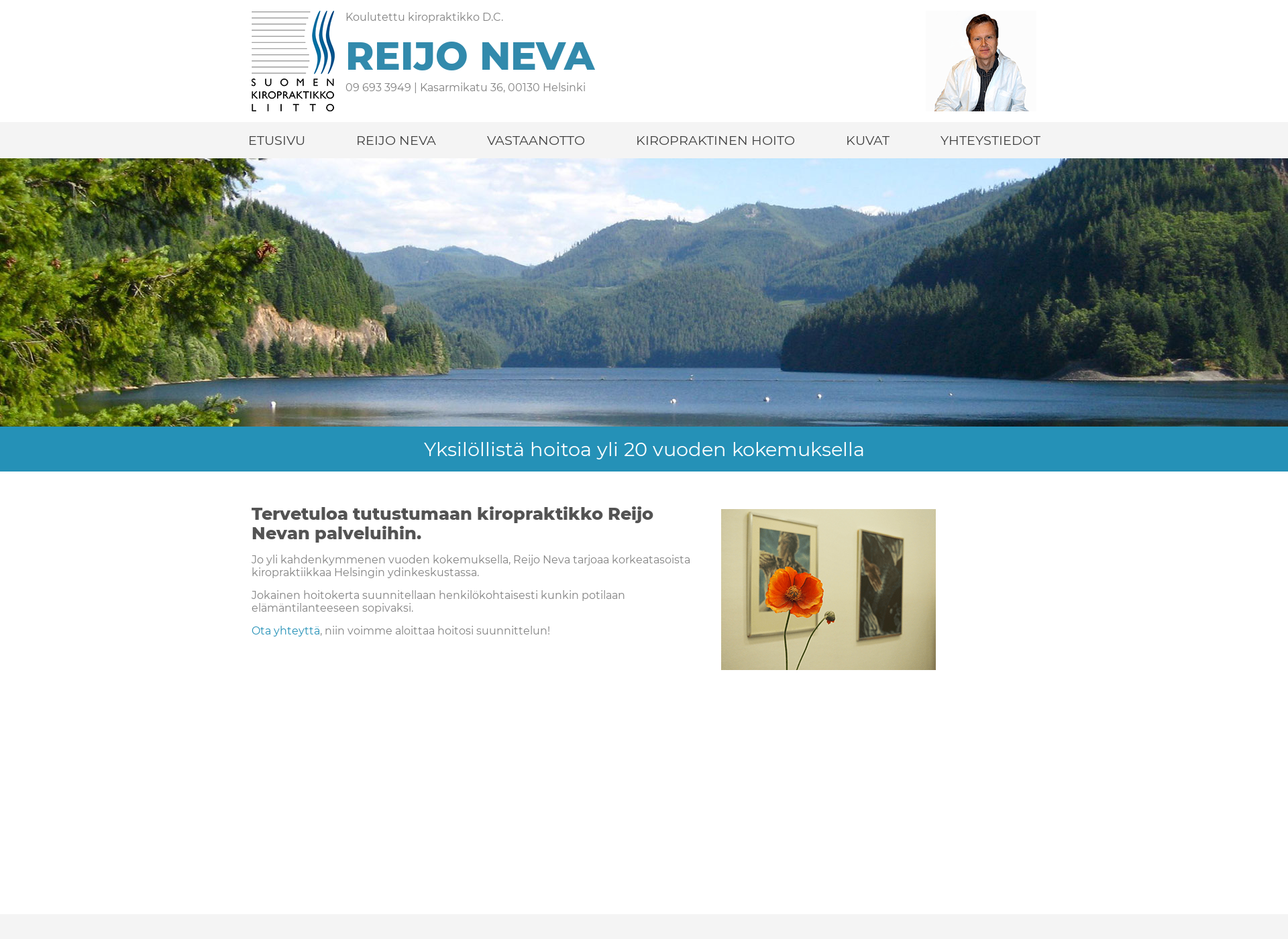 Screenshot for reijoneva.fi