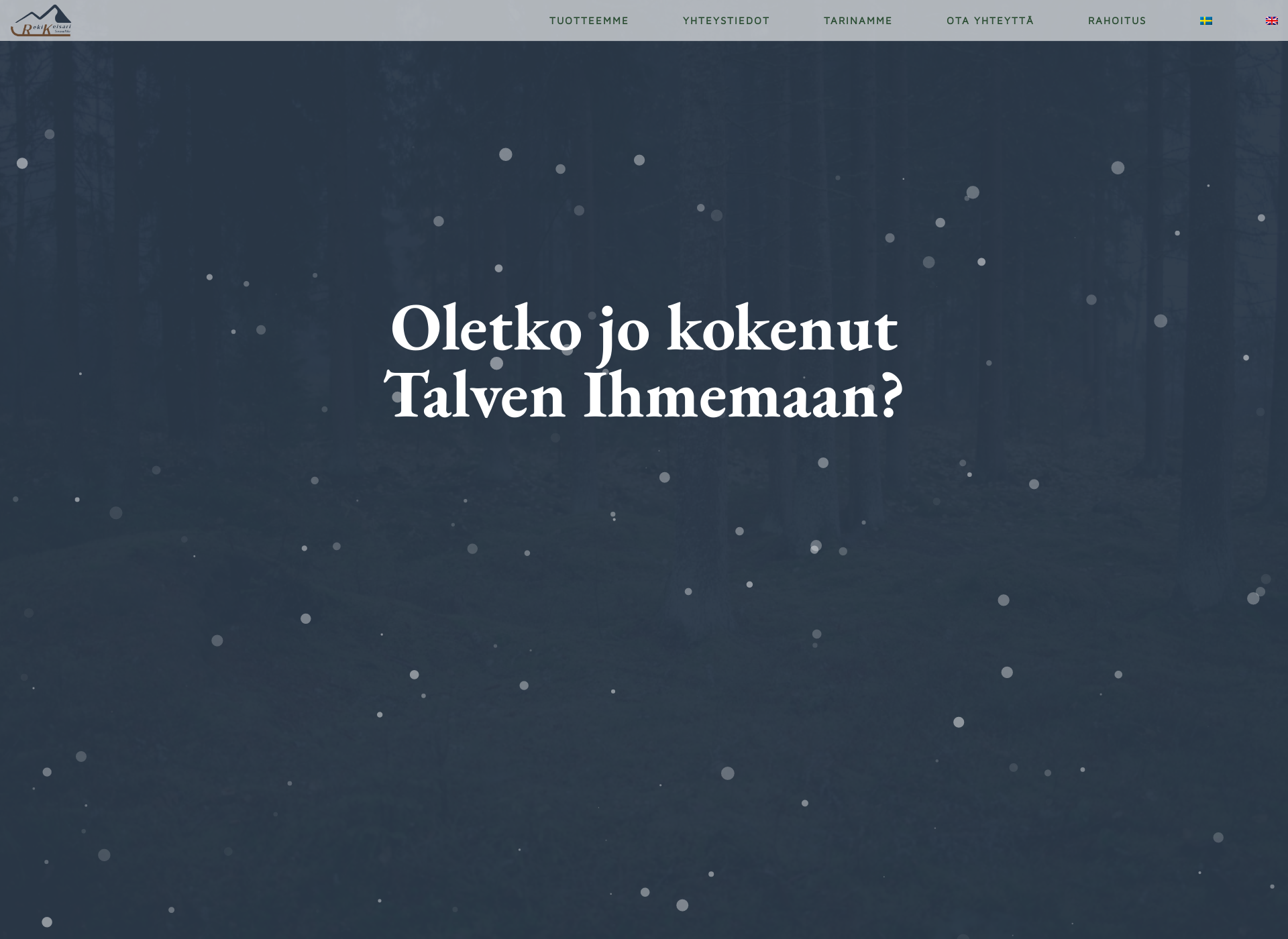 Skärmdump för rekikeisari.fi