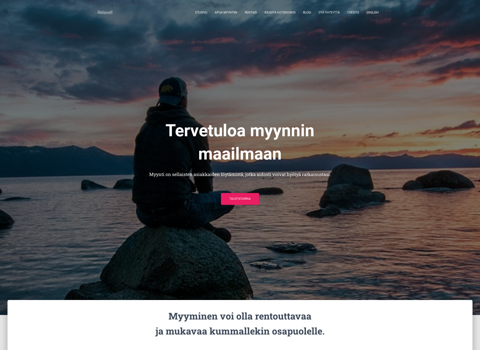 Screenshot for relaxell.fi