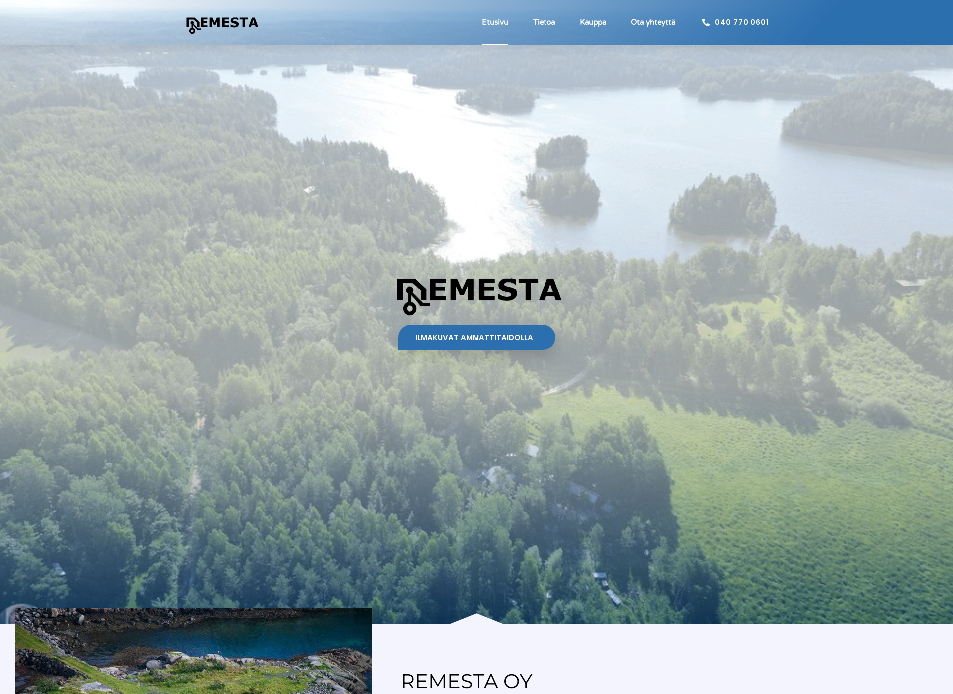 Screenshot for remesta.fi