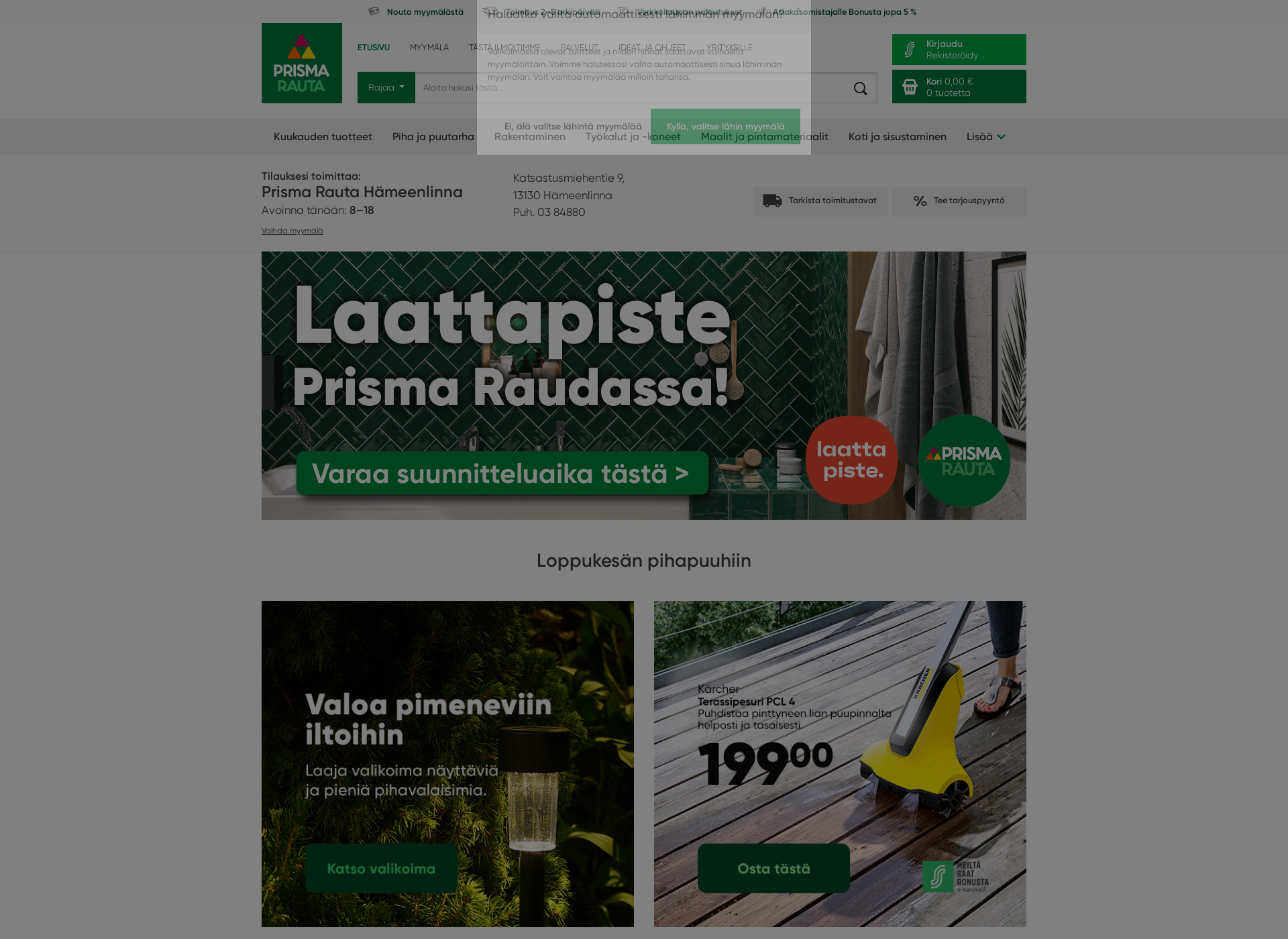 Screenshot for rempparytinat.fi