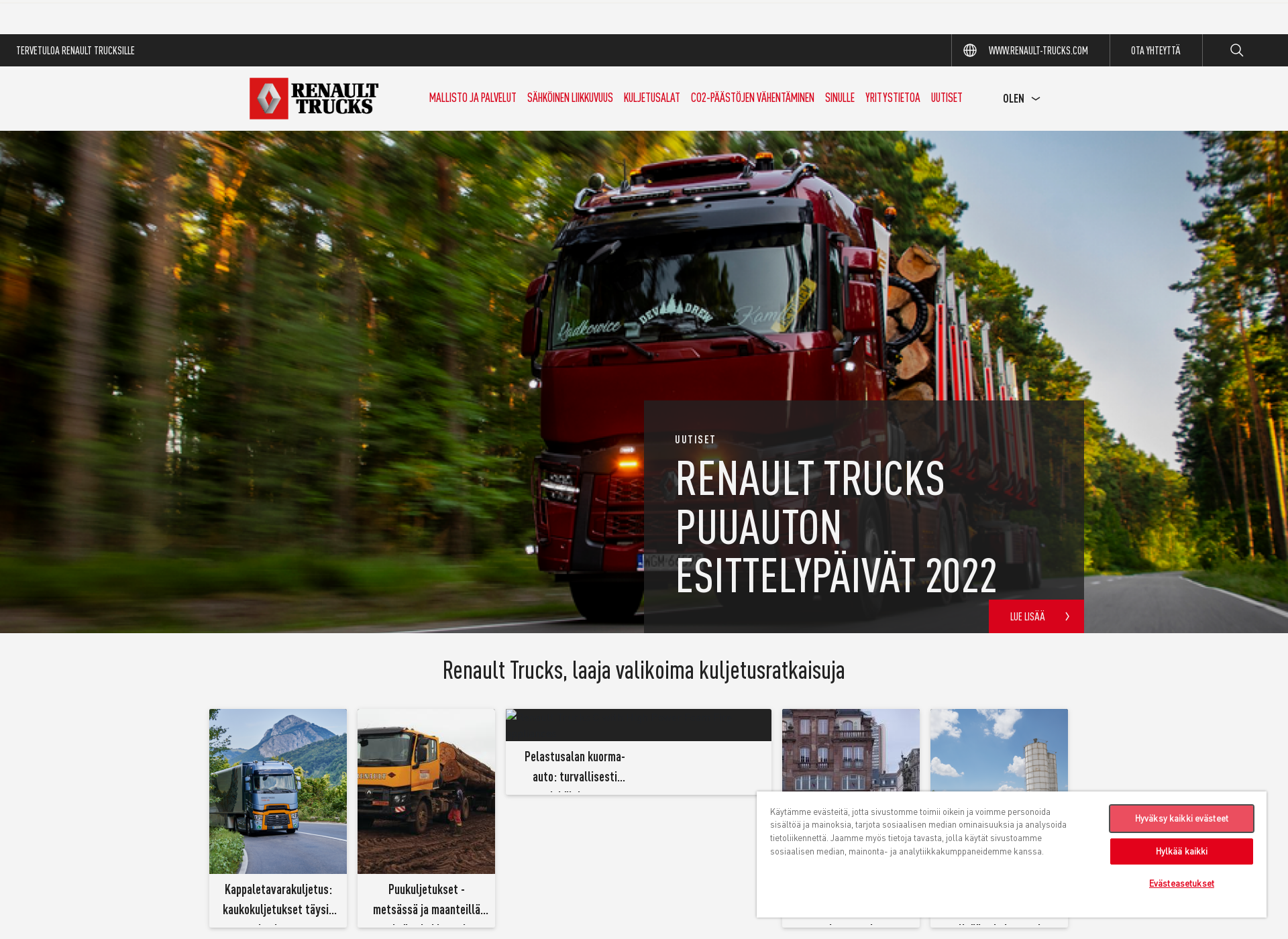 Näyttökuva renault-trucks.fi
