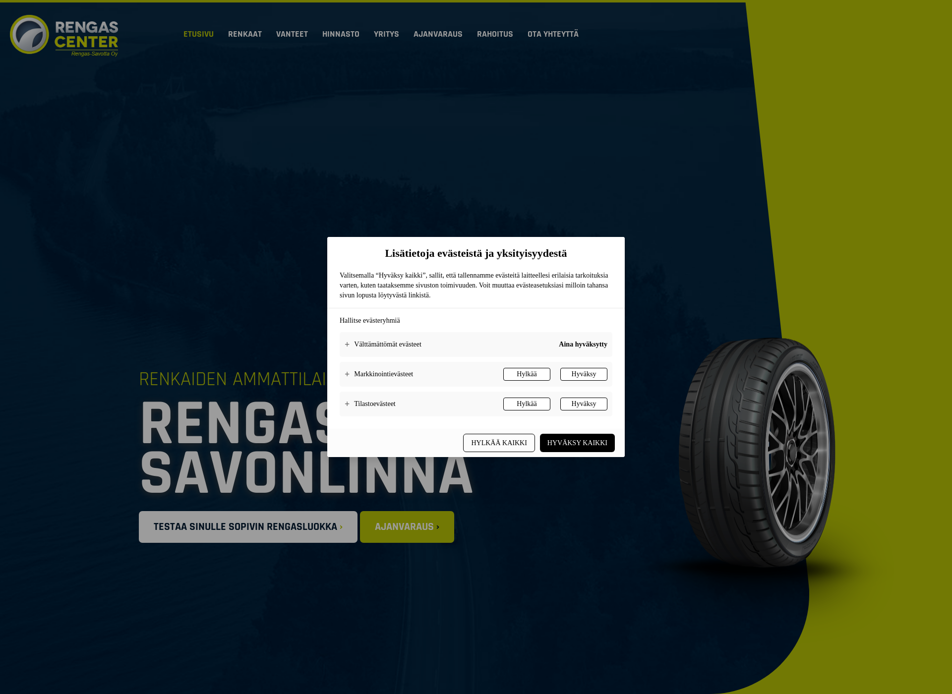 Screenshot for rengas-savotta.fi