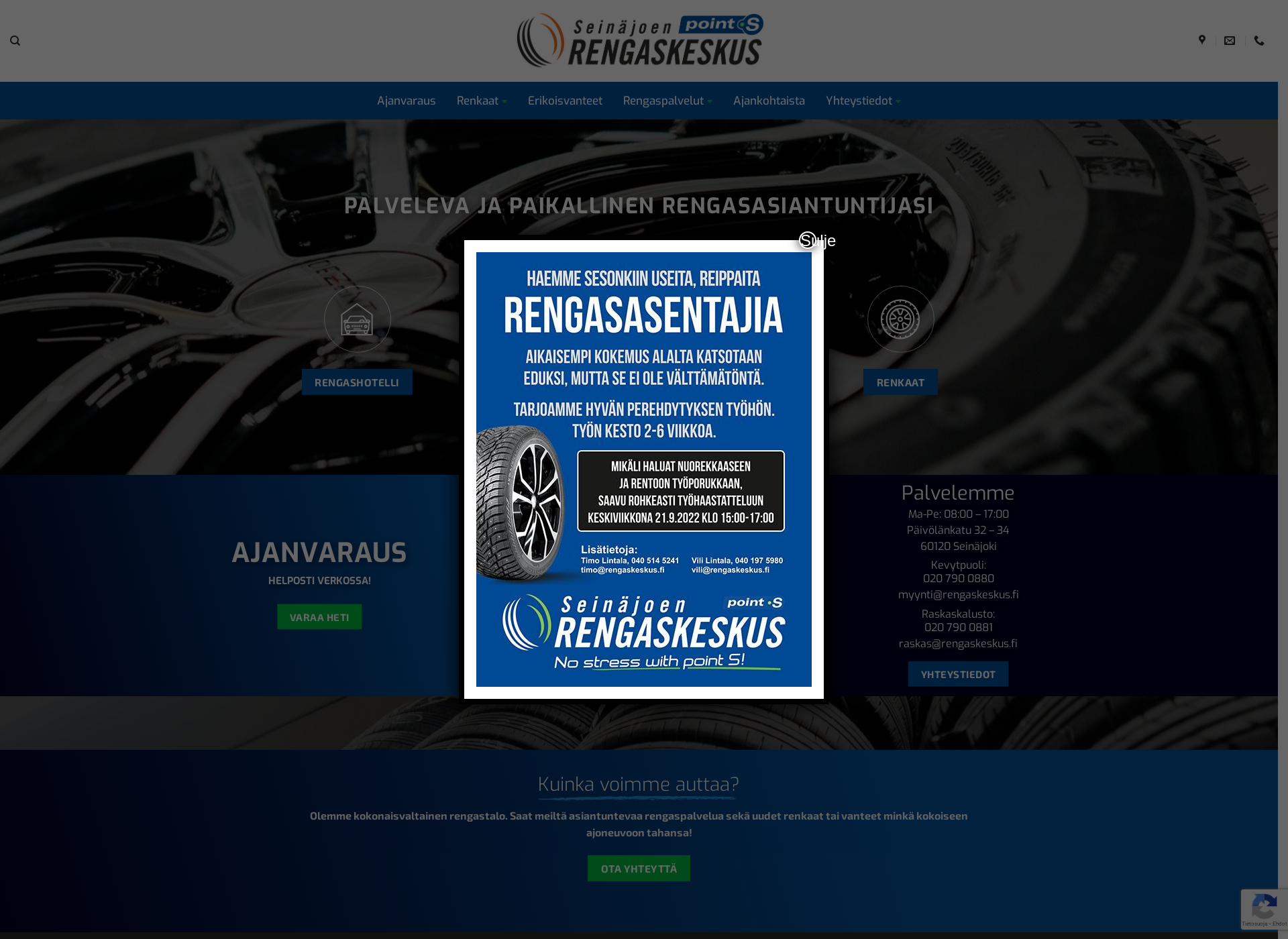 Screenshot for rengaskeskus.fi