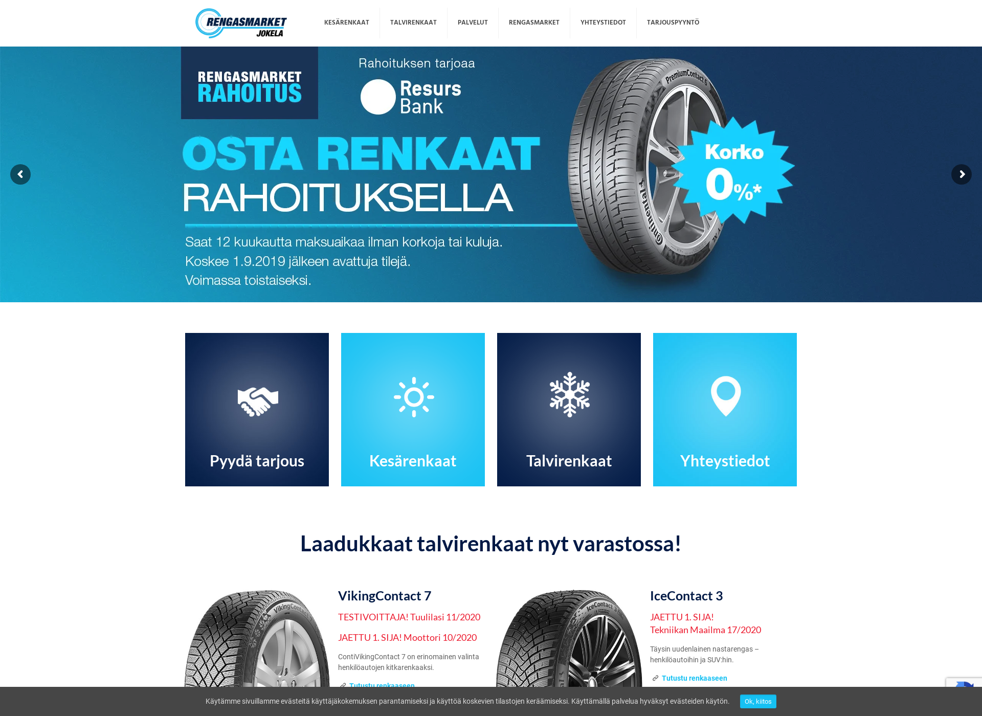 Screenshot for rengasmarketjokela.fi