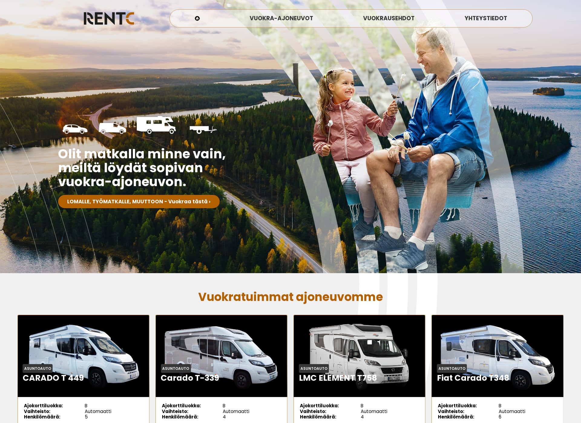 Screenshot for rentc.fi