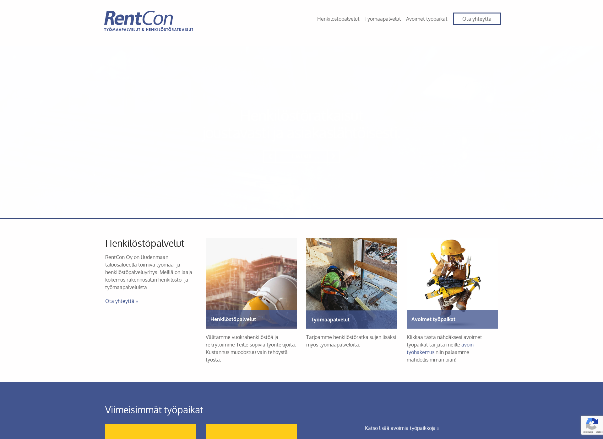Screenshot for rentcon.fi