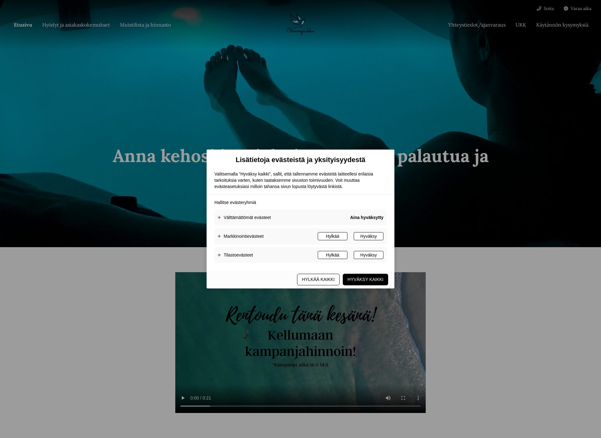 Screenshot for rentoutuskelluntaturku.fi