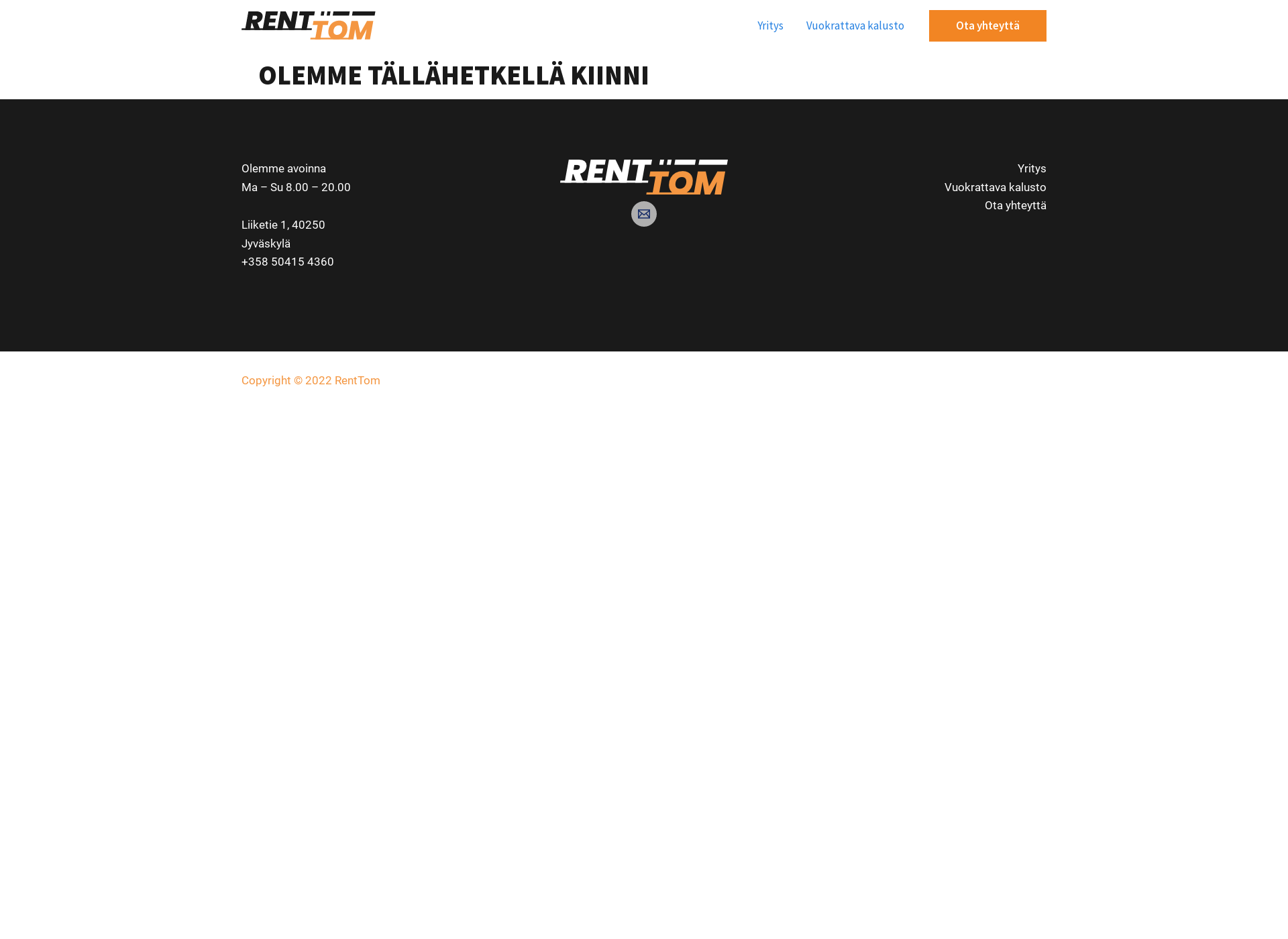 Screenshot for renttom.fi