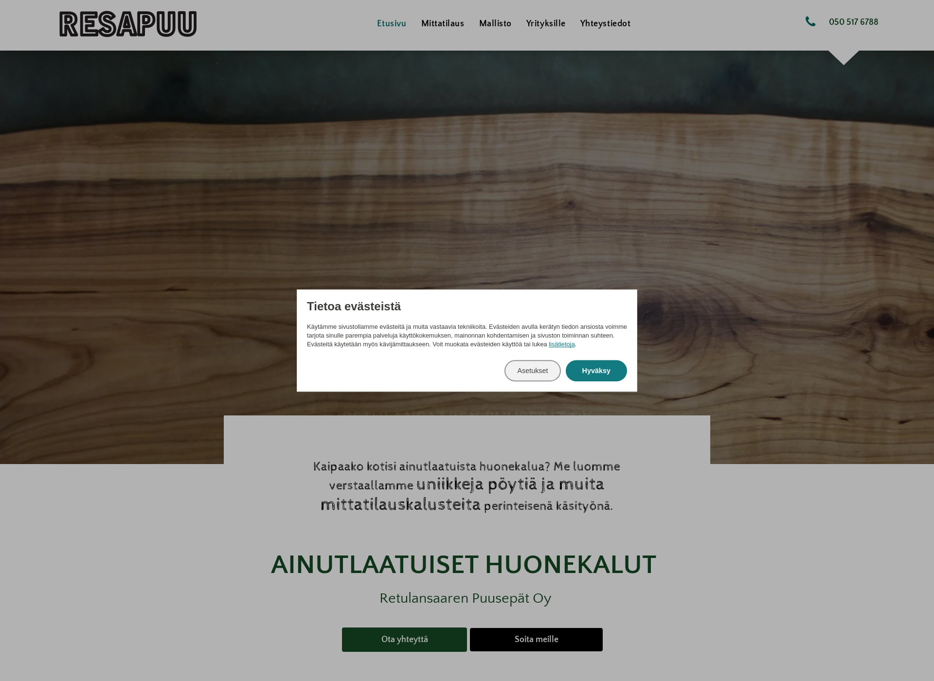 Screenshot for resapuu.fi