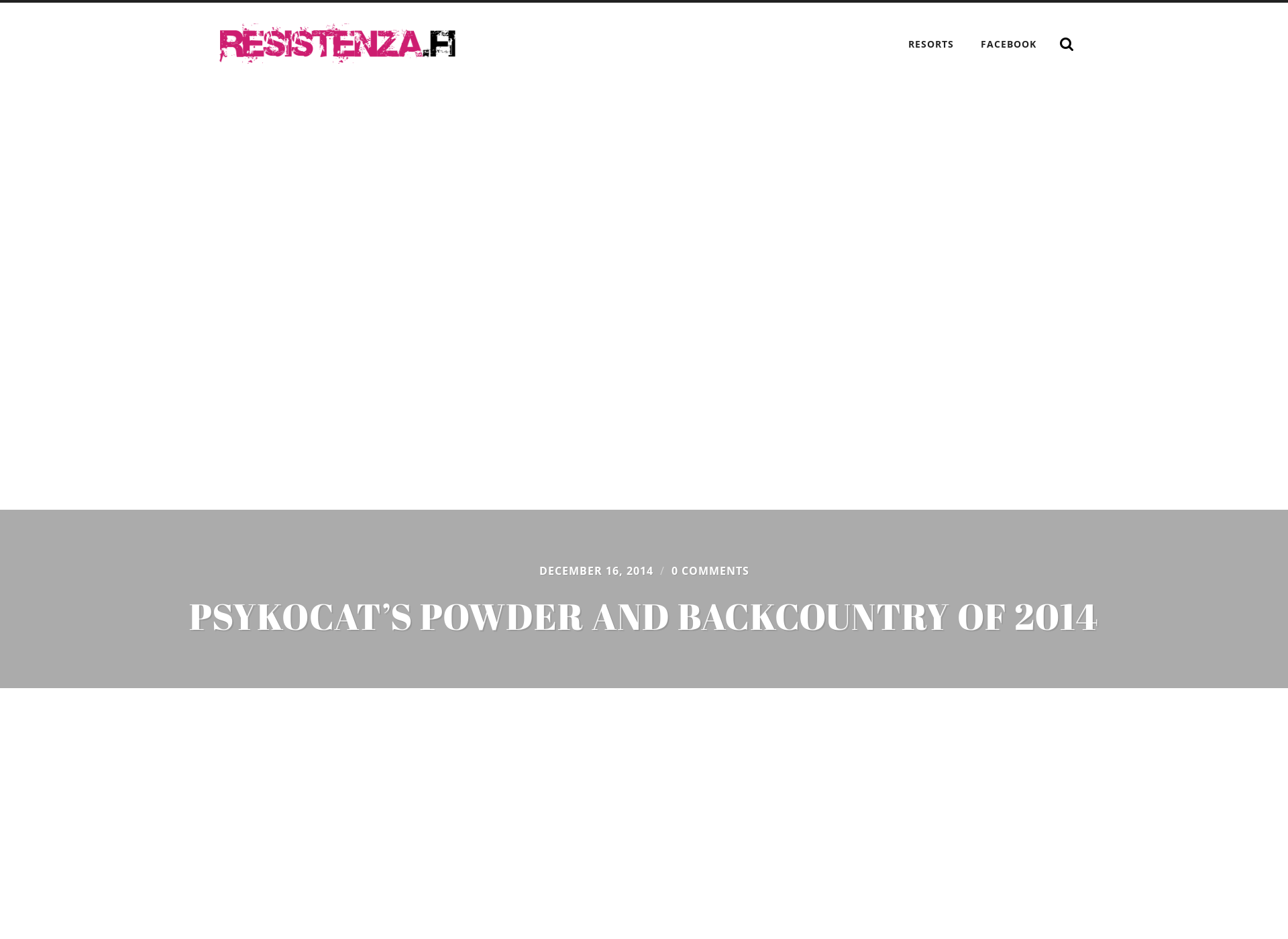 Screenshot for resistenza.fi