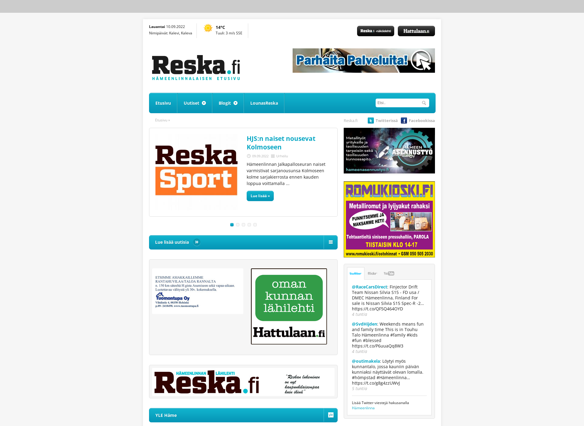 Screenshot for reska.fi