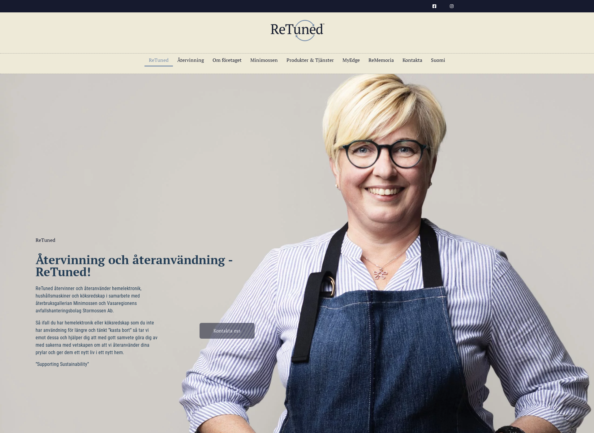 Screenshot for retuned.fi