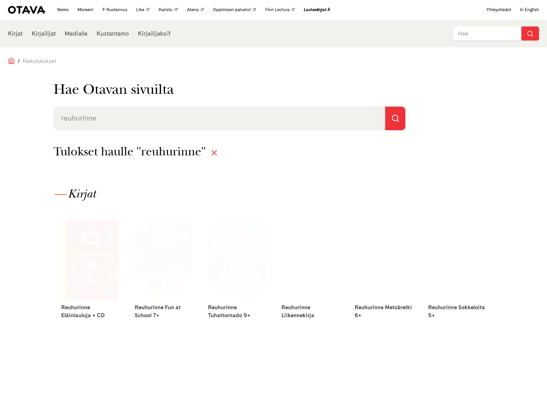 Screenshot for reuhurinne.fi