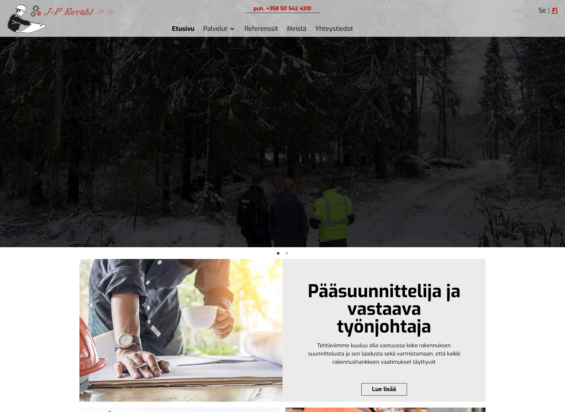 Screenshot for revahl.fi