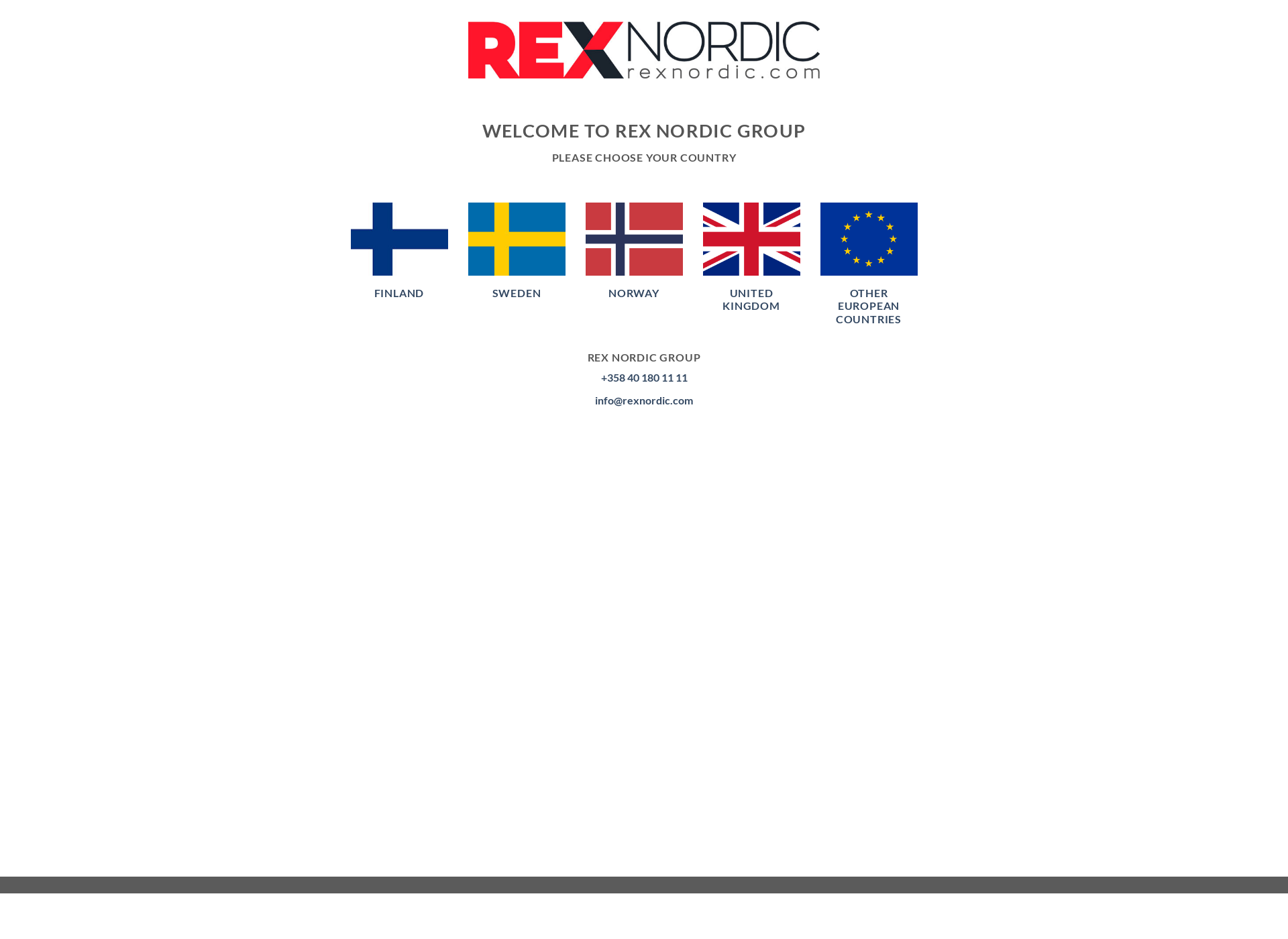 Screenshot for rexnordic.com