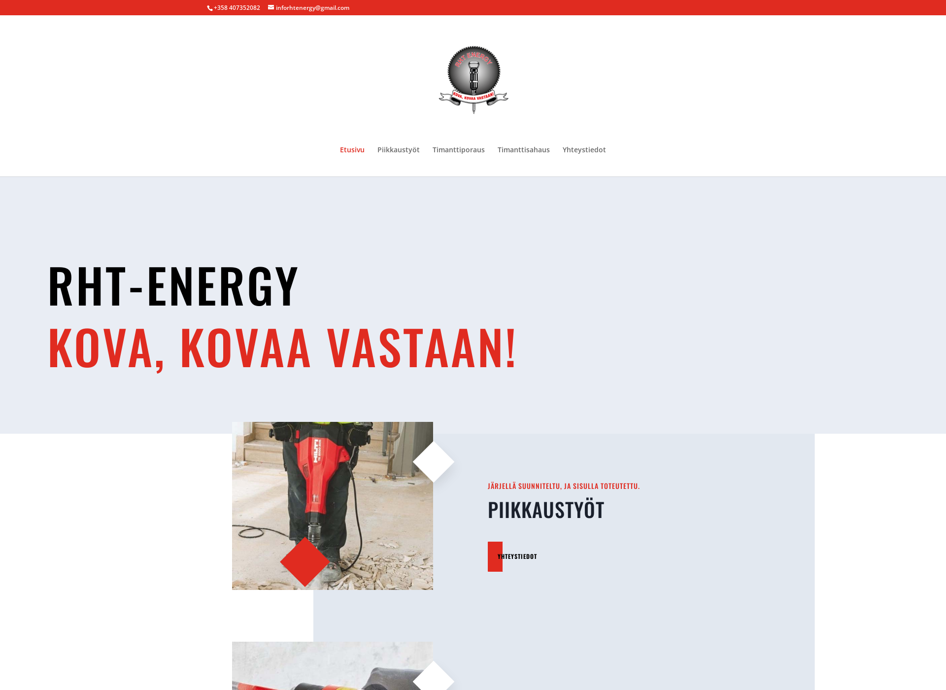 Screenshot for rht-energy.fi