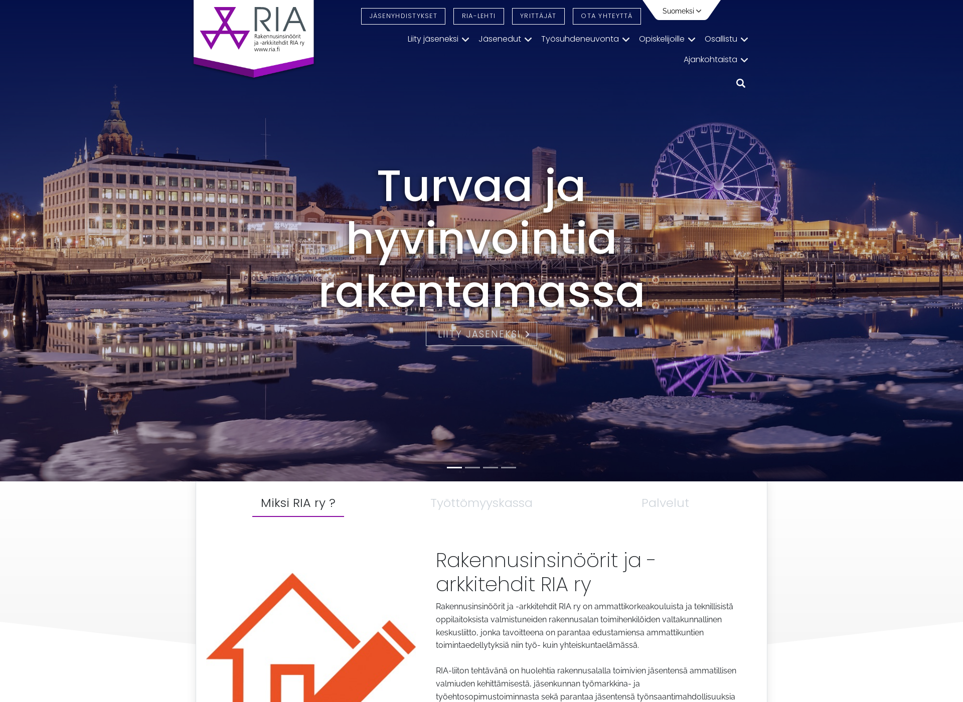 Screenshot for ria.fi
