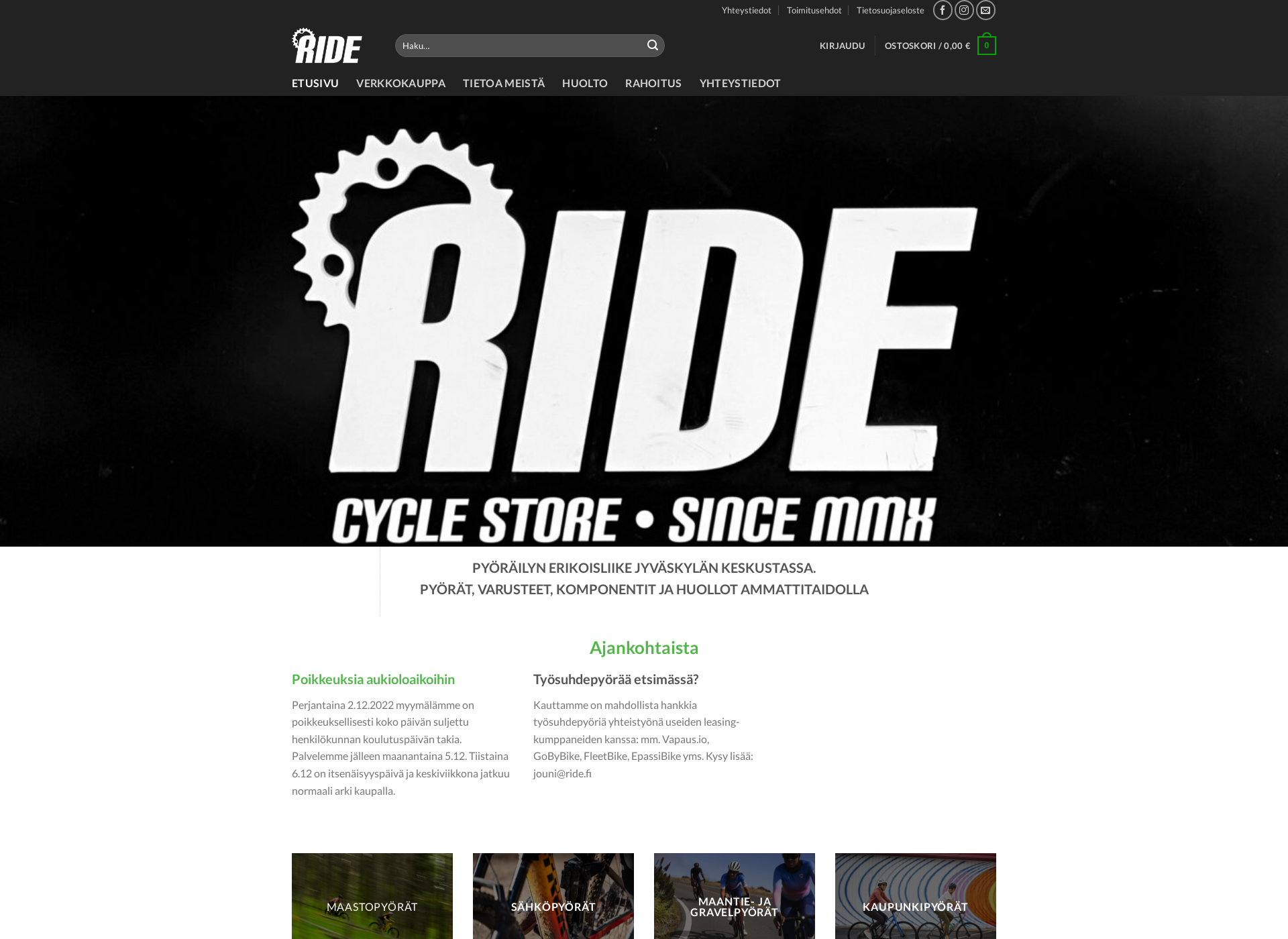 Screenshot for ride.fi