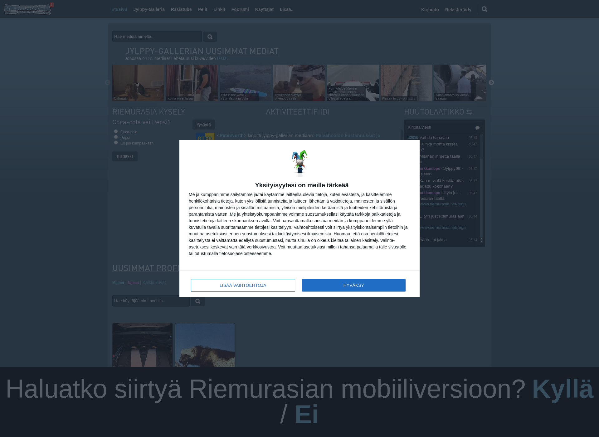 Screenshot for riemurasia.net