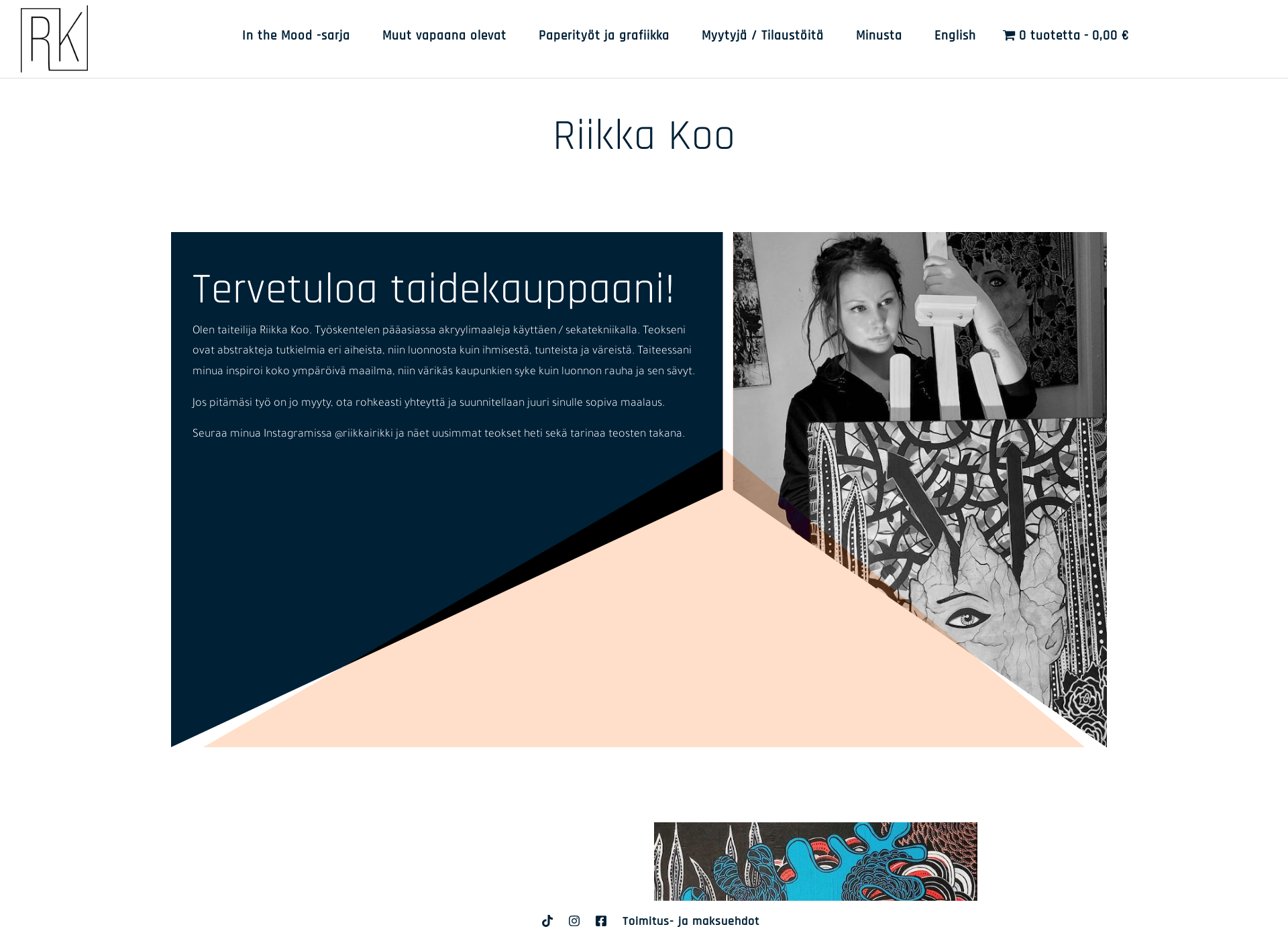 Skärmdump för riikkakoo.fi