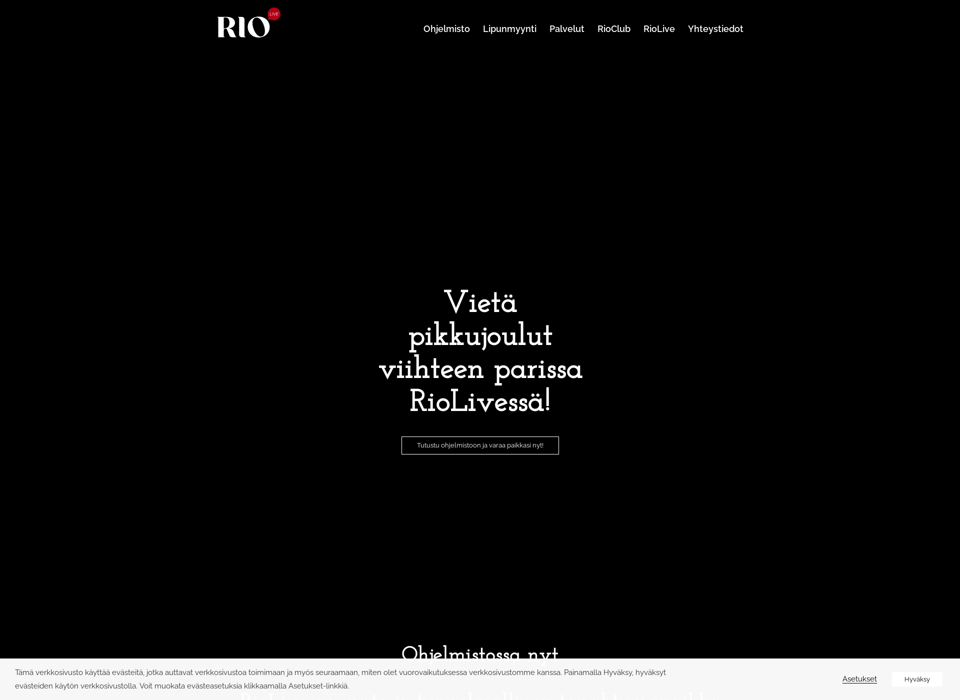 Screenshot for riolive.fi