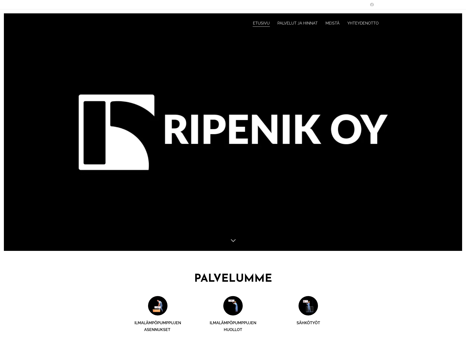 Screenshot for ripenik.fi