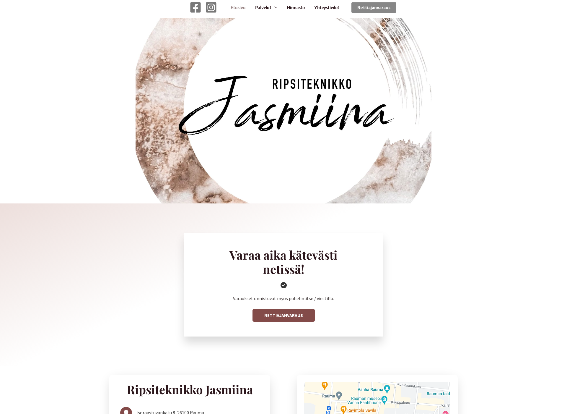 Screenshot for ripsiteknikkojasmiina.fi
