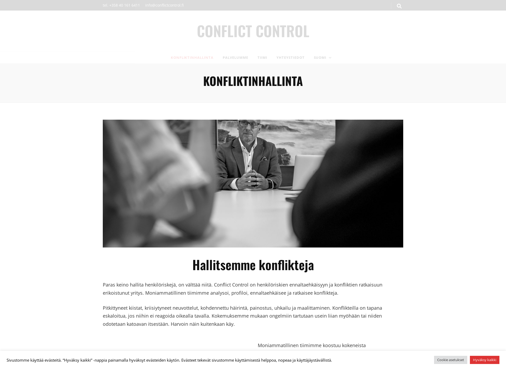 Skärmdump för riskcontrol.fi