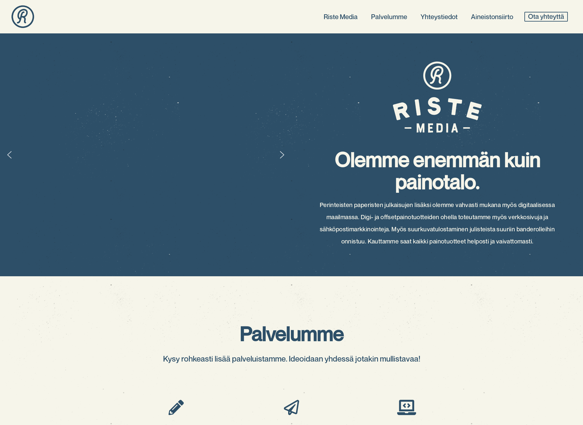 Screenshot for riste.fi