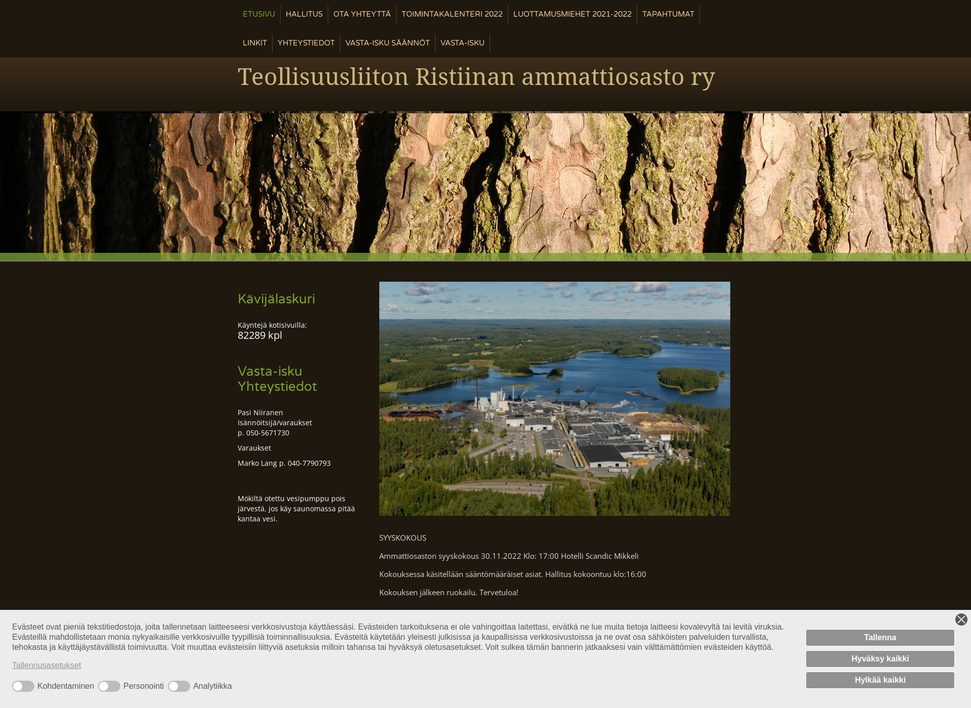 Screenshot for ristiina829.fi