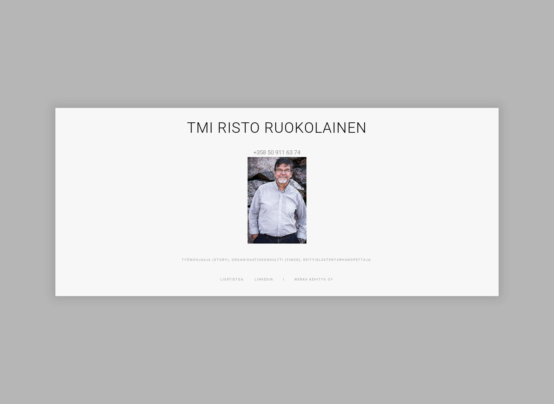 Screenshot for ristoruokolainen.fi