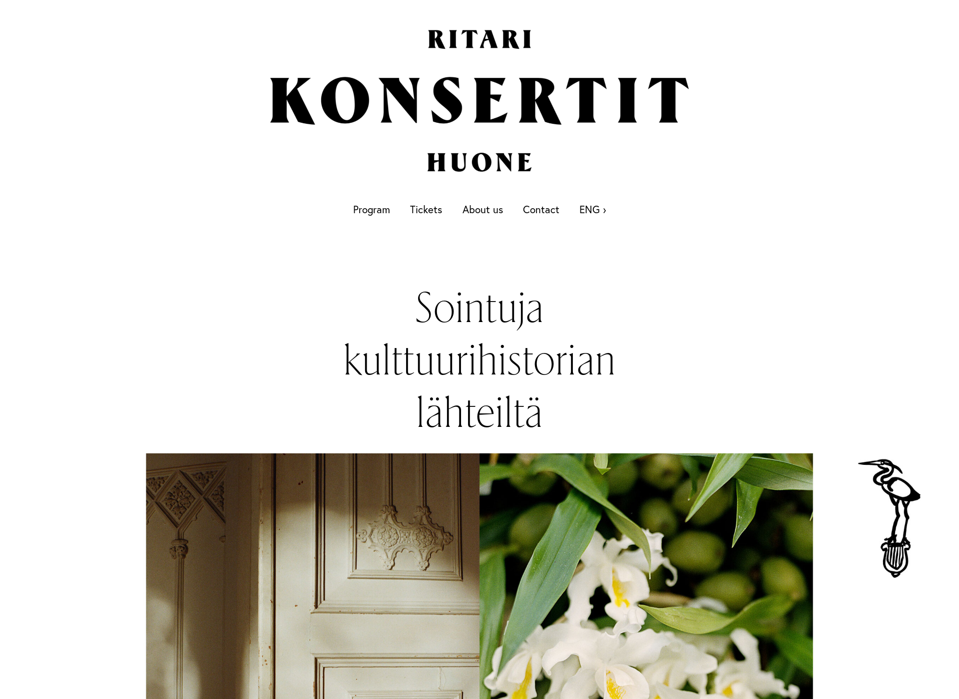 Screenshot for ritarihuonekonsertit.fi