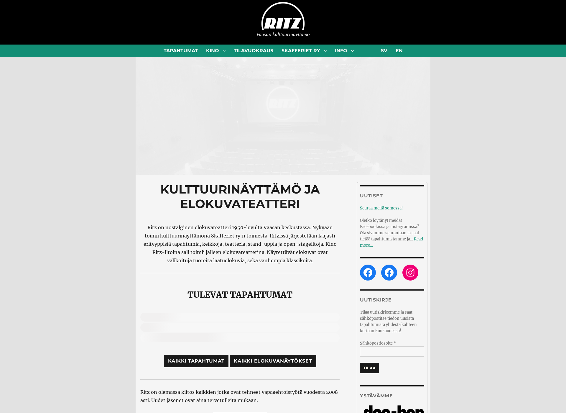 Screenshot for ritz.fi